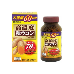 ITOH井藤漢方製藥 高濃度薑黃精華 300粒(60日)