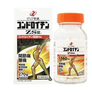 日本境內版Zeria新藥ZS硫酸軟骨素270錠