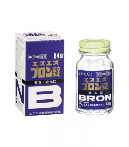 日本白兔牌 SS制藥 BRON止咳化痰藥劑 84錠/瓶