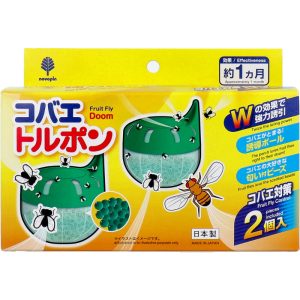 ✨擺脫果蠅糾纏超有感✨日本紀陽除蟲菊 果蠅驅避劑2入