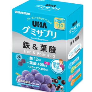 ⭐日本好市多限定⭐UHA味覺糖 營養補充軟糖 鐵質&葉酸 (110日份)