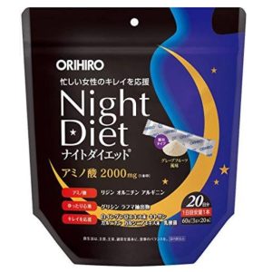 日本 ORIHIRO Night Diet 夜間清腸纖體粉 3gx20條/包
