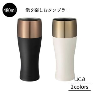 ✨快樂暢飲啤酒的甘甜美味✨日本CB Japan 不鏽鋼泡沫杯/啤酒杯480ml/350ml(黑色/白色)