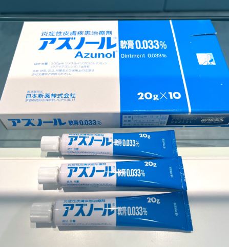 日本處方簽 Azunol 抗發炎促進傷口癒合軟膏 0.033% 20g:圖片 2