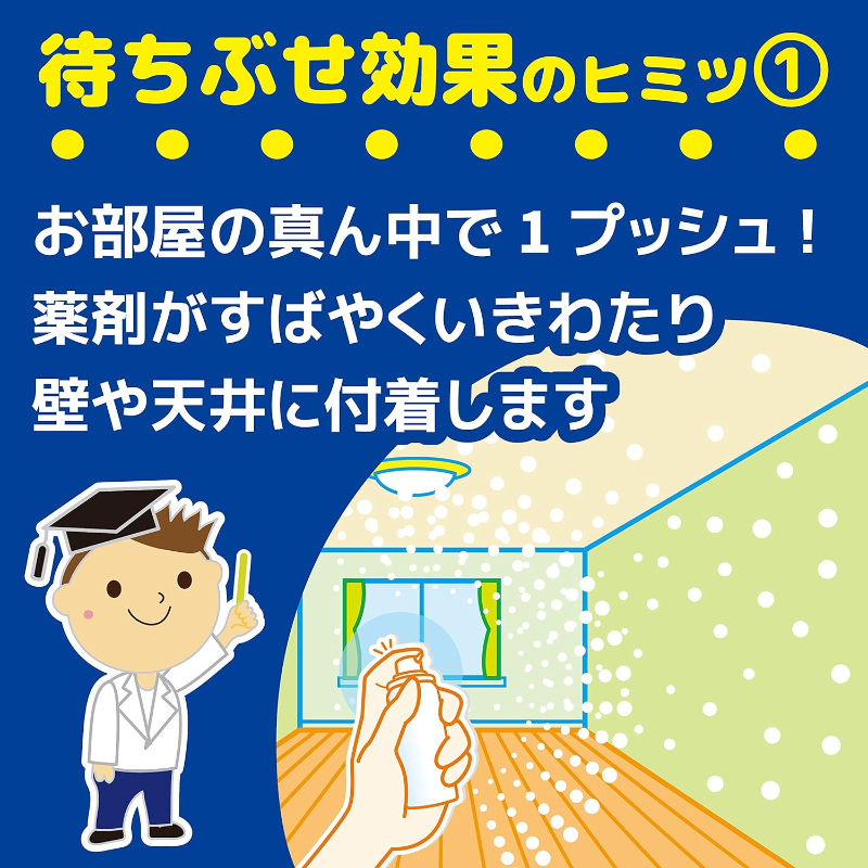 日本🇯🇵金雞室內防蚊噴霧 藍200日:圖片 2